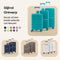 SKYCASES Urban Adventurer - Grote Reiskoffer - 28-inch - 110L - Cijferslot - Groen V2
