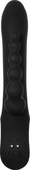 Evolved - Trifecta Rabbit Vibrator - Zwart