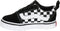 Vans TD Ward Slip-On - Lage sneakers - Elastische vetersluiting - (CHECKERED) BLACK/TRUE WH - Maat 21