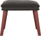 vidaXL - Voetenbank - 45x29,5x35 - cm - fluweel - donkergrijs