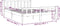 vidaXL - Bedframe - massief - hout - zwart - 150x200 - cm