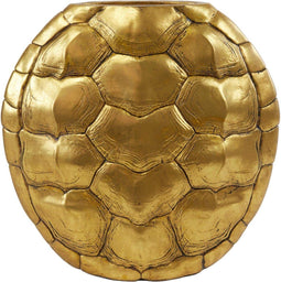 Light & Living Vaas Turtle - Brons - 51x14x50cm - Modern - Sinterklaas cadeau - Sinterklaas cadeautjes - Cadeau vrouw - Cadeau man - Cadeau voor haar - Cadeau voor hem - Sint cadeau - Sint kado - Kado man - Kado vrouw
