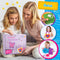 JUST23 Knutselkoffer Prinses Edition - Knutseldoos - 6 Magische Onderdelen - Roze