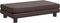 vidaXL - Hondenmand - met - verlengstuk - 100x50x30 - cm - kunstleer - bruin