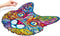UNIDRAGON Houten Puzzel Voor Volwassenen Dier - Indrukwekkende Kat - 700 stukjes - Royal Size 47x52 cm