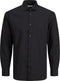 JACK&JONES JPRBLAROYAL - Overhemd L/S - Katoen 100% - Zwart - Maat L