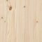 vidaXL - Tafelblad - rechthoekig - 100x60x2,5 - cm - massief - grenenhout