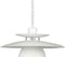 EGLO Brenda - Hanglamp - 1 Lichts - Ø430mm - Wit Chroom - IP65 Spuitwaterdicht