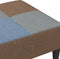 vidaXL - Voetenbank - patchwork - 77x55x31 - cm - stof