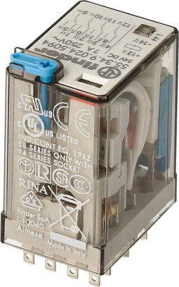 Finder 55.34.9.024.5094 Steekrelais 24 V/DC 7 A 4x wisselcontact 1 stuk(s)