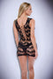 Jurk Baci Lingerie Zwart (Één maat)