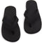 Indosole Essential Flip Flop - Vegan Teenslippers - Natuurrubber - Zwart - Maat 41/42