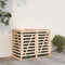 vidaXL - Containerberging - dubbel - massief - grenenhout