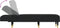 vidaXL - Chaise - longue - fluweel - zwart