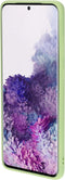 Mobiparts Samsung Galaxy S20 Plus - Soft case - Fluweelzachte siliconen - Pistache Green