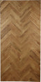 HSM Collection Tafeltop Visgraat Rechthoek 220x100cm Naturel Eiken