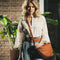 Legend Bags Grado - Shopper - 4 vakken - Cognac