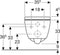 Geberit iCon - Wandclosetpack - Diepspoel - Spoelrandloos - Glans wit (1 pack)