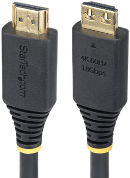 Startech.com HDMI 2.0 - 0,9m High Speed HDMI Kabel met Grip Connectors - 4K 60Hz HDR10 HDCP 2.2 ARC 18Gbps Zwart