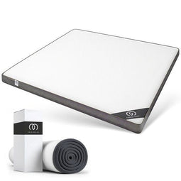 Sleeptime Twin Motion Topper 90x200 cm - Topdekmatras - Hybrid Gel Traagschuim - 8 cm comforthoogte