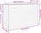 vidaXL - Plantenbak - 110x40x68,5 - cm - geïmpregneerd - grenenhout