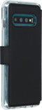 Accezz Hoesje Geschikt voor Samsung Galaxy S10 Hoesje Met Pasjeshouder - Accezz Xtreme Wallet Bookcase - Zwart