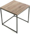 Bijzettafel Ijzer Hout MDF (50 x 50 x 50 cm) (45 x 45 x 45 cm)