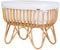 Childhome Rattan wieg - Incl. omrander en matras - Geschikt voor baby's tot 9kg - 90x52x70cm