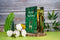 DIY Book Nook Boekensteun Story of The Forest Bookend, Tone-Cheer, TQ106, 18,2x8x24,5cm