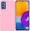 iMoshion Hoesje Geschikt voor Samsung Galaxy M52 Hoesje Siliconen - iMoshion Color Backcover - Roze