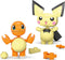 MEGA Pokémon Charmander & Pichu