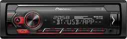 Pioneer MVH-S420BT - Autoradio 1-DIN - Bluetooth USB Spotify - Rood