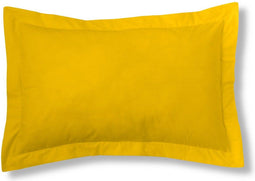 Kussenhoes Alexandra House Living Mosterd 55 x 55 + 5 cm