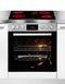 Beko BBUC1132T0X - Inbouw Oven Set - Keramische Kookplaat 4 Zones - 74 Liter - Zwart/RVS