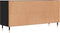 vidaXL - Tv-meubel - 103,5x30x50 - cm - bewerkt - hout - zwart