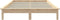 vidaXL - Bedframe - massief - grenenhout - 200x200 - cm