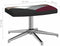 vidaXL Relaxstoel met voetenbank patchwork stof