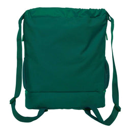 Rugtas met Koordjes Real Betis Balompié Groen 35 x 40 x 1 cm