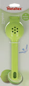 Metaltex - Handmatige Citruspers - Citroenpers - Lemon Squeezer - Voor Citroen en Limoen - Aluminium - Groen