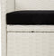 vidaXL - Tuinstoelen - 4 - st - met - kussens - poly - rattan - wit