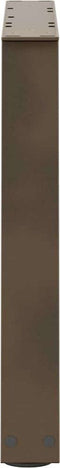 vidaXL - Eettafelpoten - 2 - st - V-vormig - 50x(42-43,3) - cm - staal - naturel