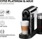 DeLonghi Nespresso CitiZ & Milk - Koffiemachine - 19 bar - Platinum Metal