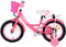 Volare Ashley Kinderfiets - Meisjesfiets - 14 inch - Donkerroze/Wit
