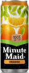 Frisdrank Minute Maid Orange blikje 0.33l - 24 stuks