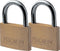 MasterLock 2 Hangsloten - 40mm - 5mm beugel - Gelijksluitend