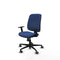 Piqueras y Crespo B1D036G - Bureaustoel - Verstelbare hoogte met armleuning - Marineblauw