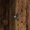 vidaXL - Kaptafel - met - LED-lampjes - Oud - Hout - 102x33x135 - cm