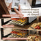 Fornello Voedseldroger - Dehydrator - Digitale bediening - RVS / Zwart