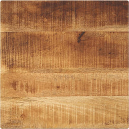 vidaXL - Tafelblad - vierkant - 60x60x2,5 - cm - massief - ruw - mangohout