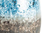 Lindy Sky Blue blauwe pot 19 cm ronde bloempot voor binnen